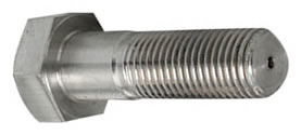 5/8x3 Stainless Steel Bolt - Click Image to Close