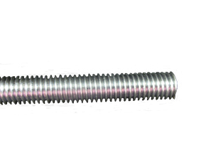 1/2"X6ft Zinc Plated Threaded Rod - Click Image to Close