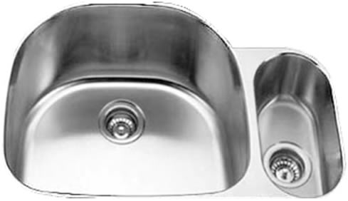 Frankel 32x18x8/7 Undermount Double Bowl - Click Image to Close