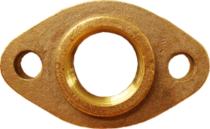 1-1/2" Bronze IPS Meter Flange