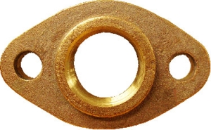 2" CXC Bronze Meter Flange