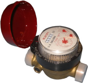 3/4" ABB Hot Water Branch Meter