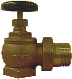 1/2" Brass Radiator Steam Angle Valve