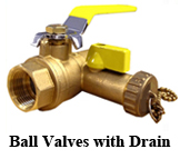 Ball Valves with Drain