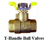 T-Handle Ball Valves