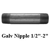 Galv Nipple 1/2