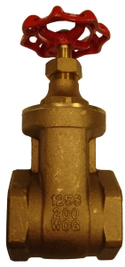 1" IPS Bronze Federal Standard Gate Valve