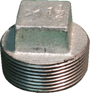 1/2" Galv Sq Head Plug