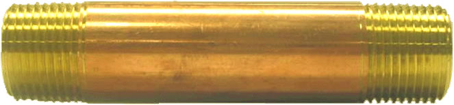 1/8 X Close Brass Nipple