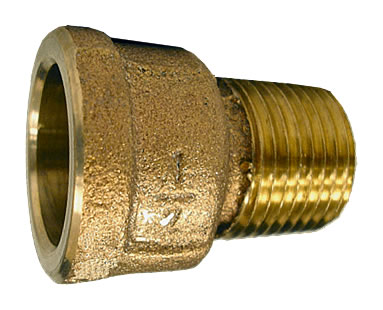 1" Bronze TP Extension Piece Male