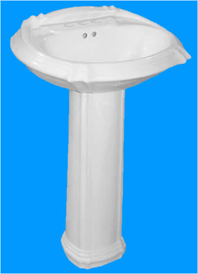 27x19 8"Spread Lavatory Pedestal